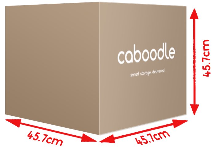 Caboodle sturdy cardboard box